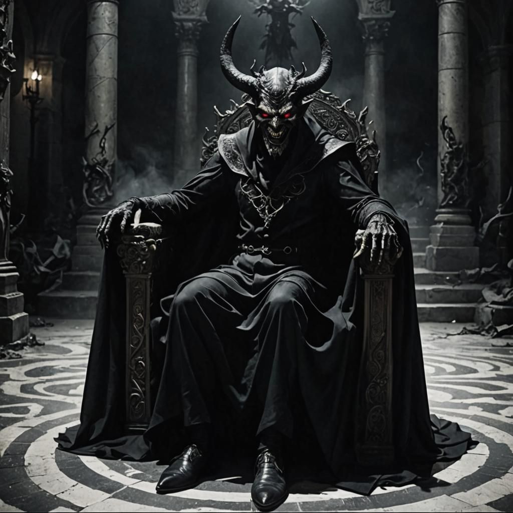 Eerie Demon: A Dreadful Vision of Pure Evil