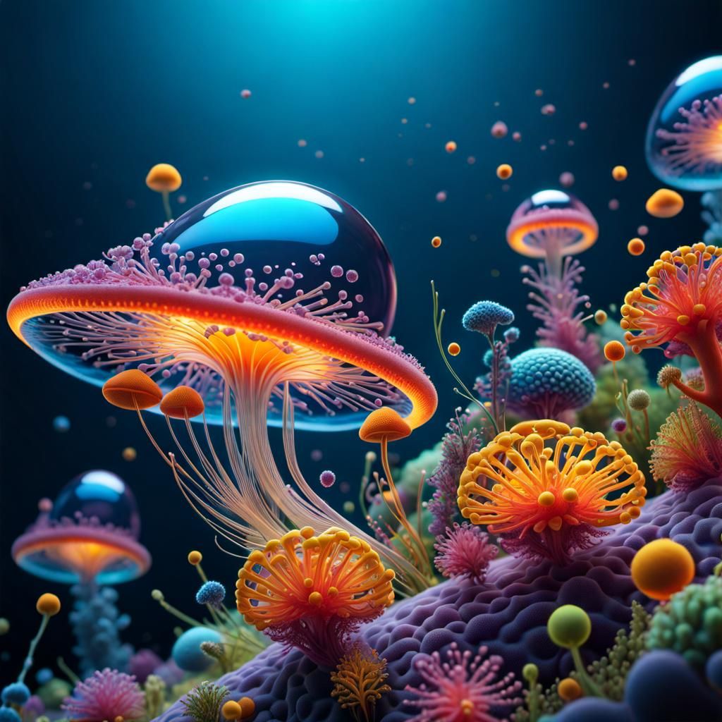 Amoeba Movements Under Microscope: Detailed Illustrations