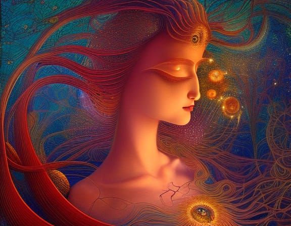 Surreal Transformation in Rich Colors and Sharp Focus