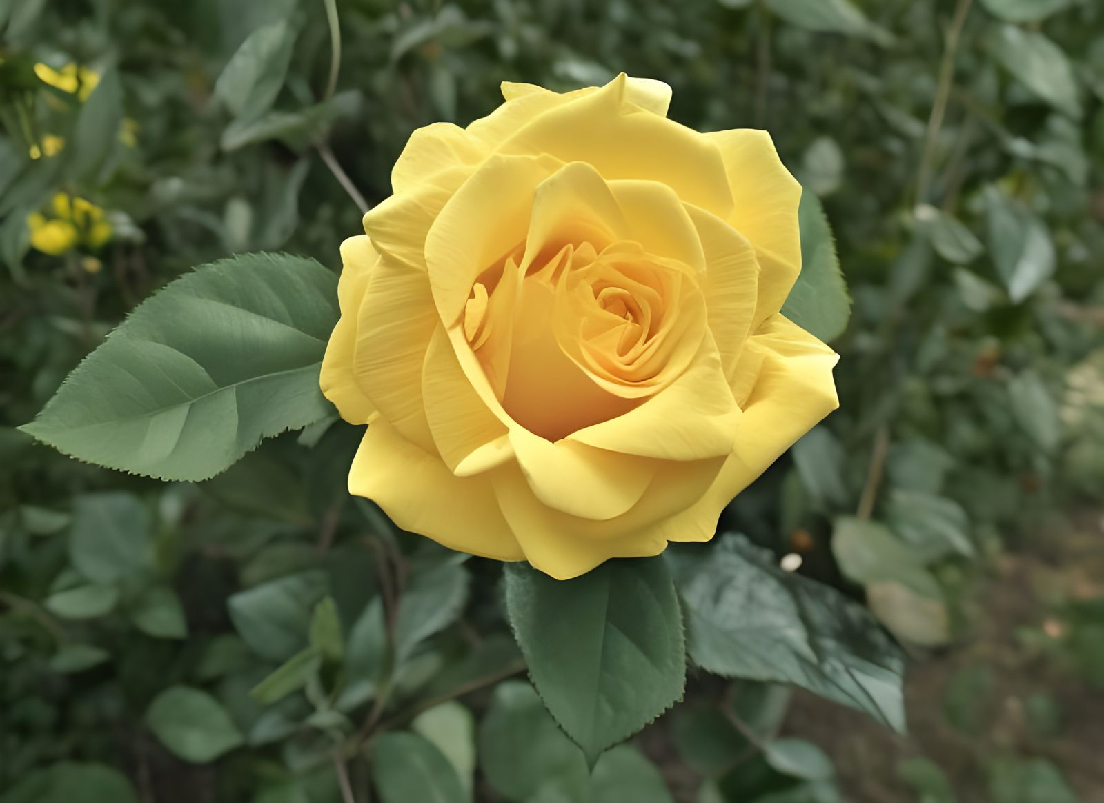 Real Yellow Rose