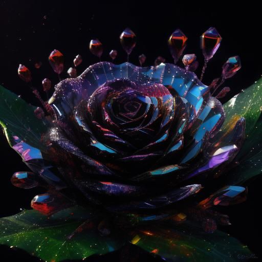 Crystal Tree Frog: A Surrealist Close-Up