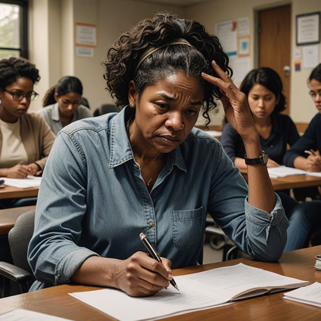 Forbidden Encounter in a Dimly Lit Room
