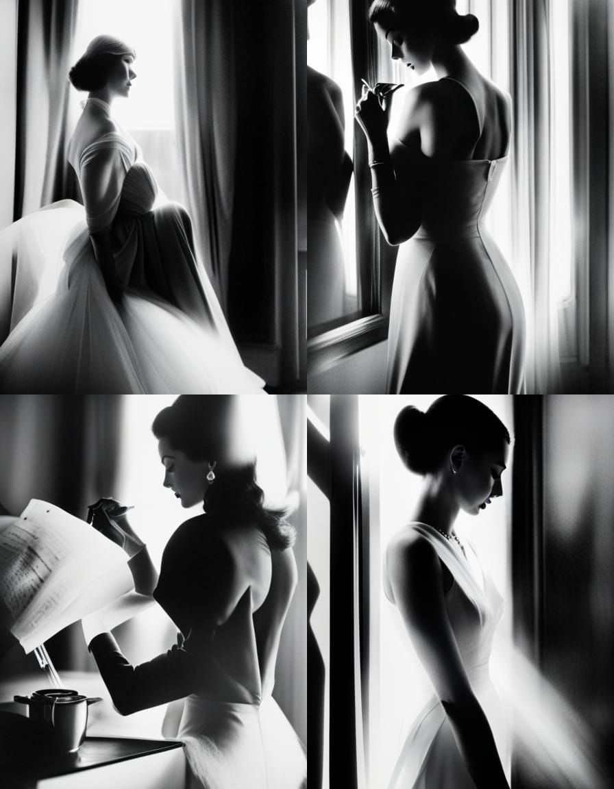 High Contrast Portrait in Bassman Style