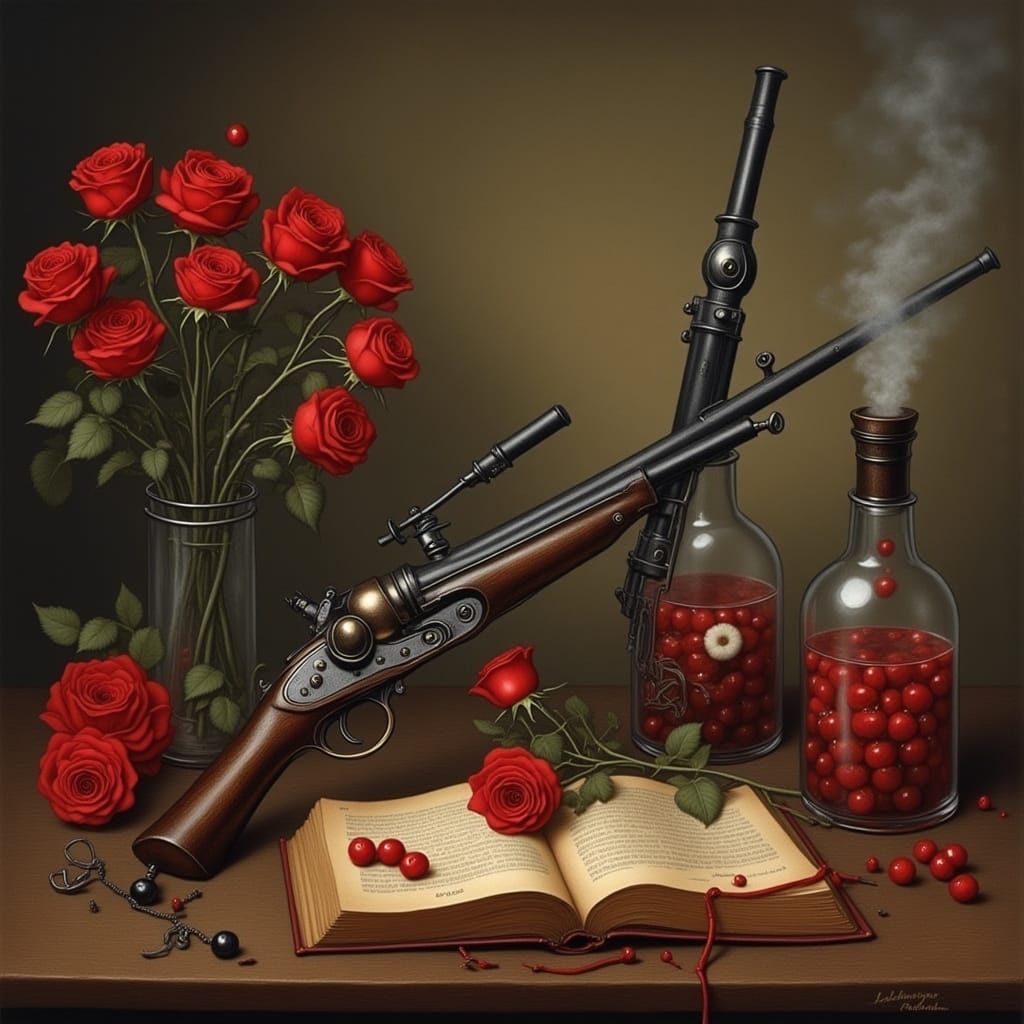 Shotguns and Roses: A Dark Fantasy Potion