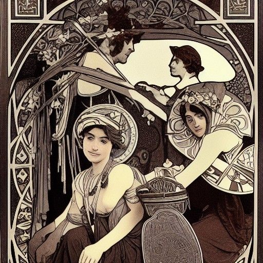 Mycenae: Ancient Greece in Cel-Shaded Concept Art