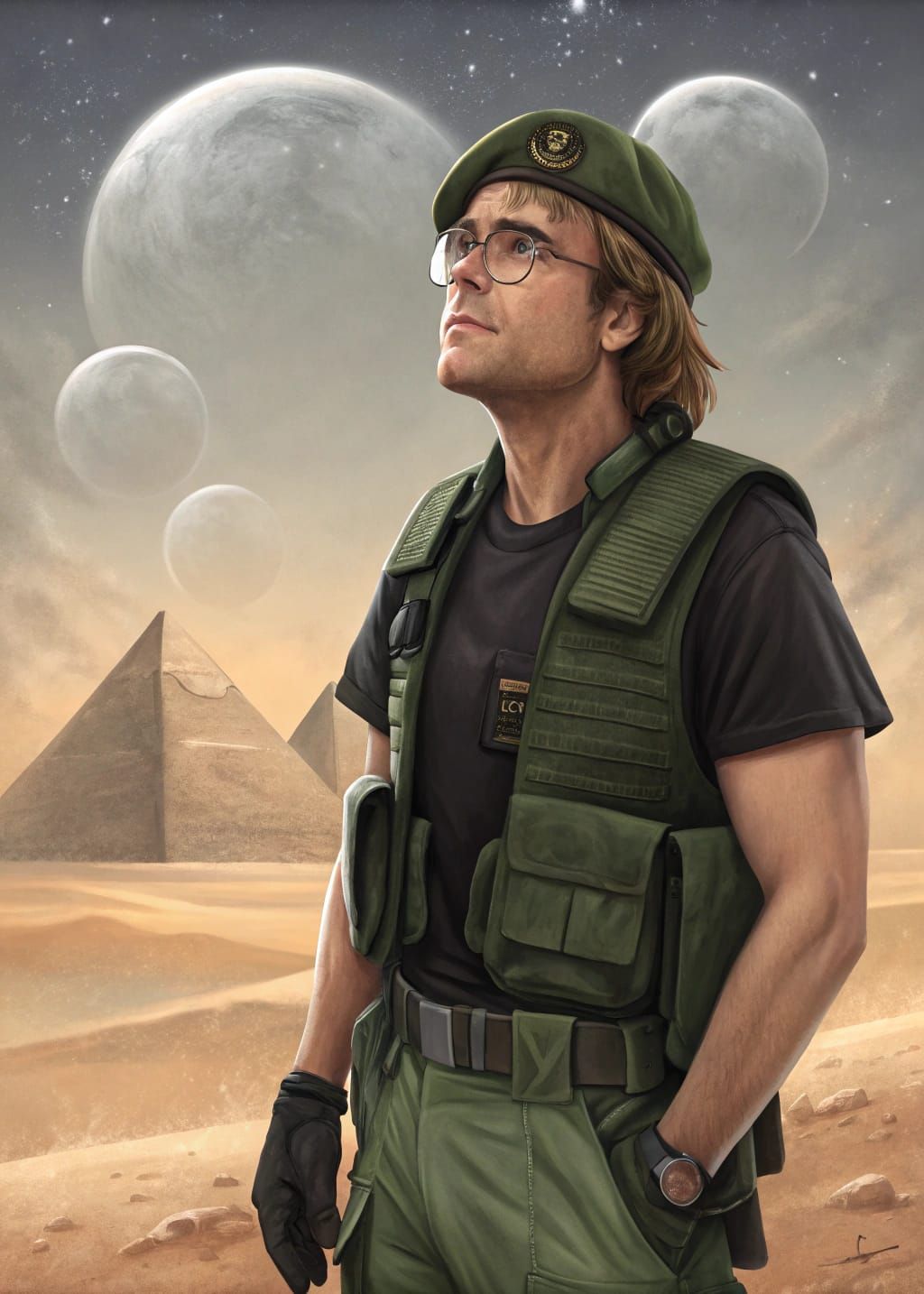 Dr. Daniel Jackson Discovers Ancient Secrets on Abydos