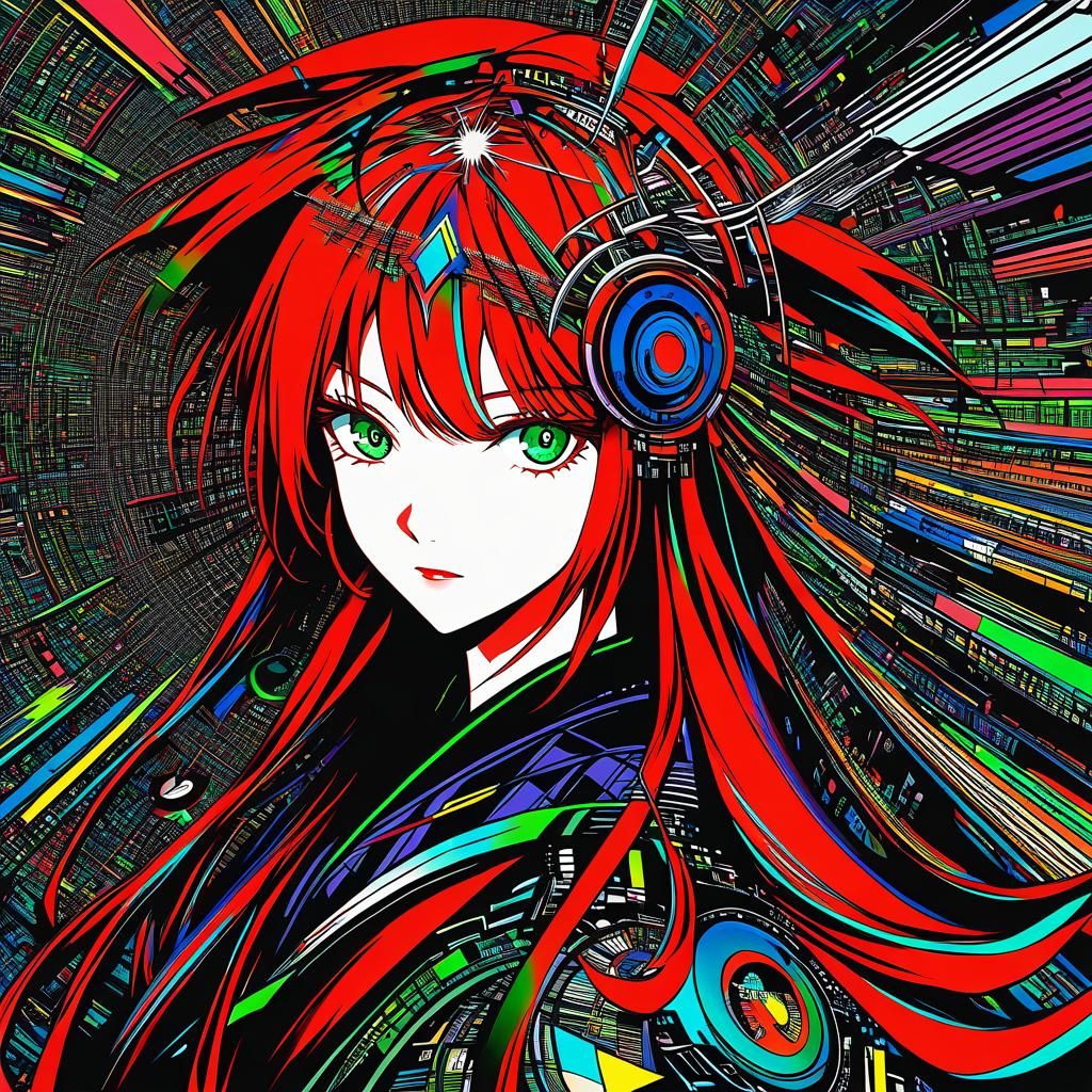 Girl who can see the future, but after many attempts, time a...