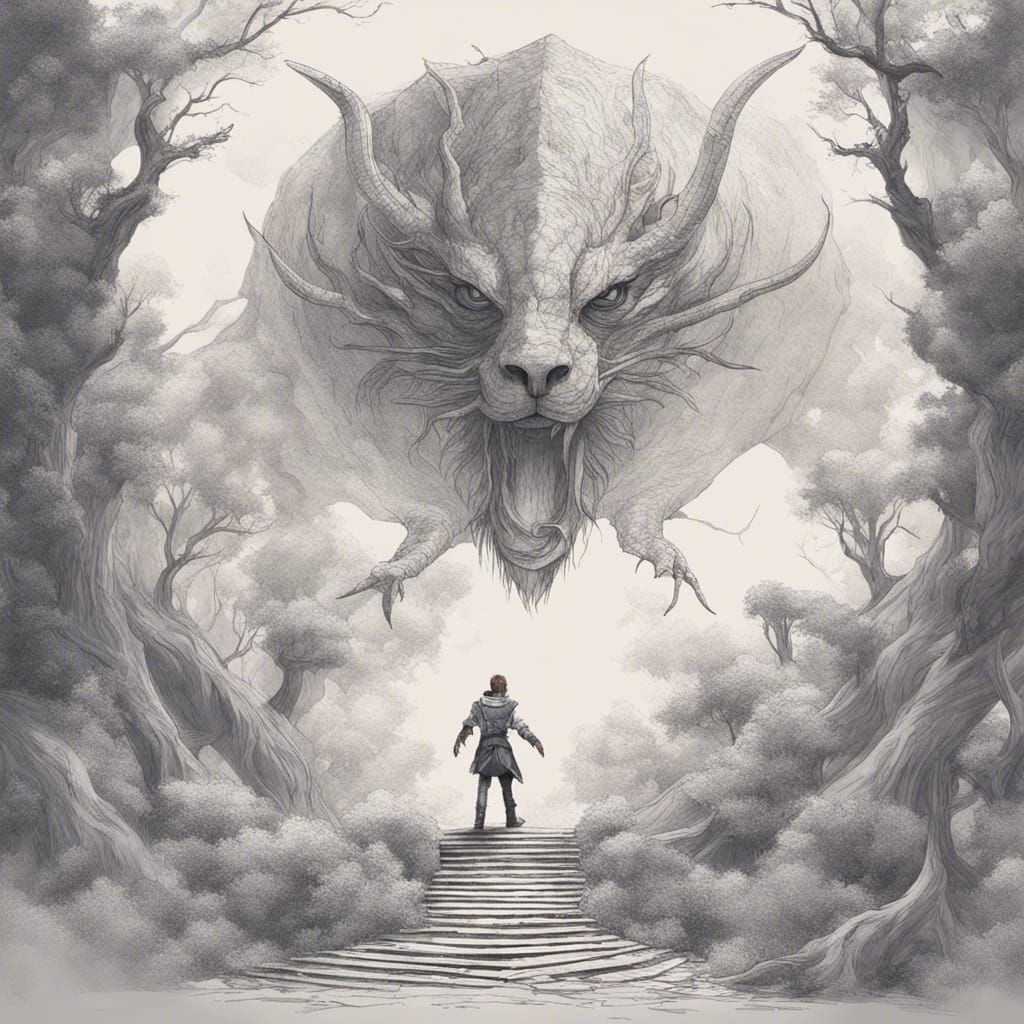 Fantasy Book Coming to Life