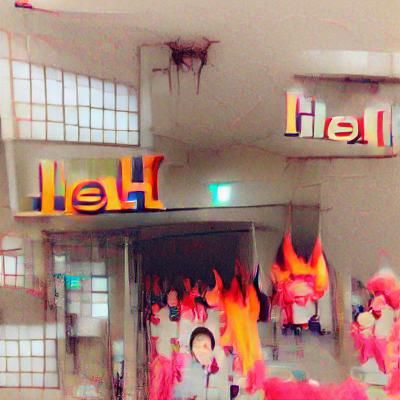 AI Generated Image of Hell