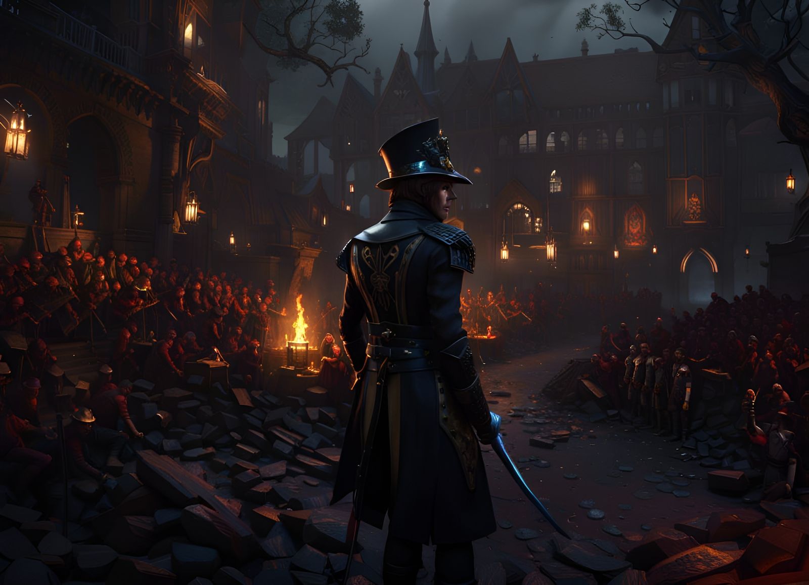 Dark Fantasy Parade: Hyperdetailed Concept Art