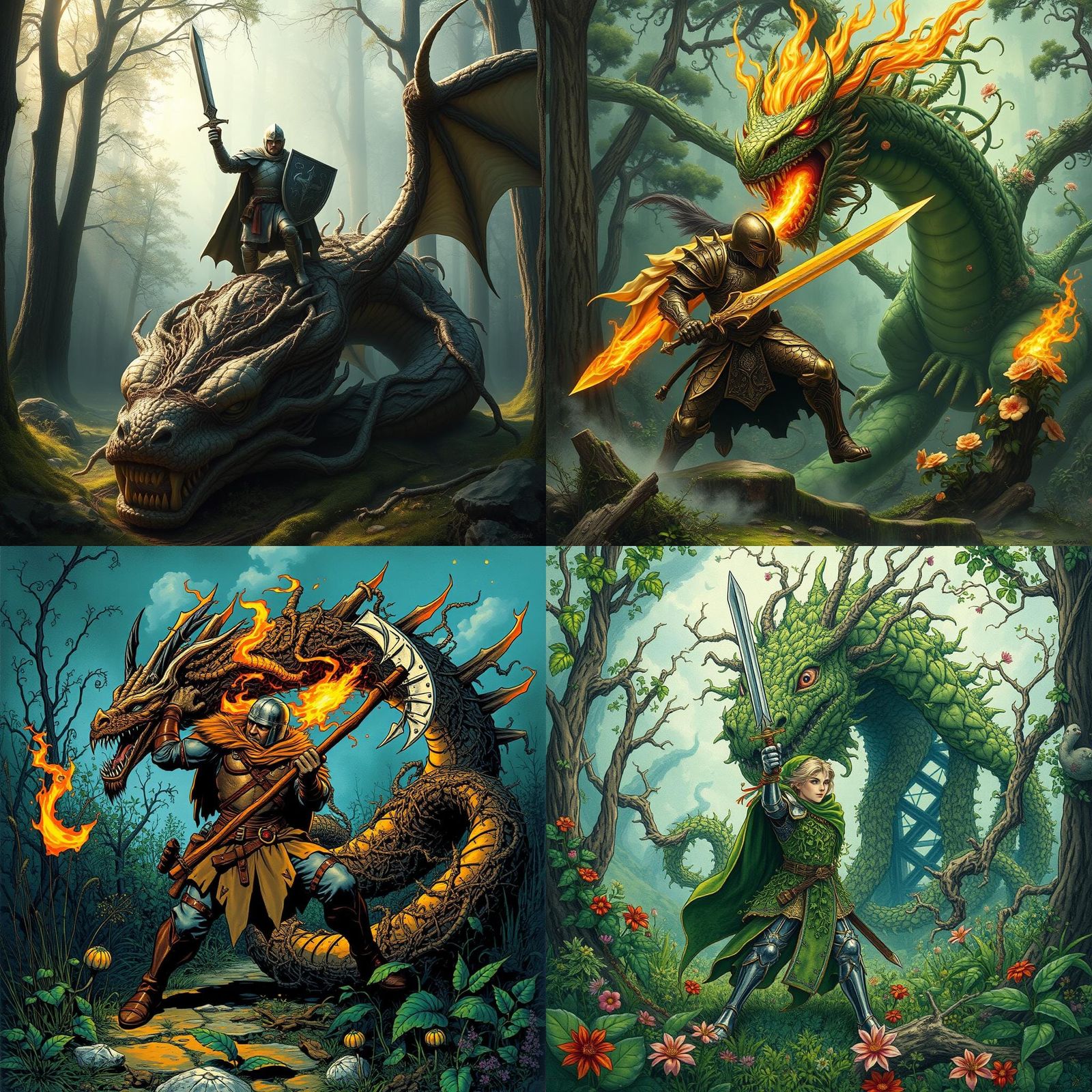 Slaying the Weed Dragon: A Humorous Fantasy