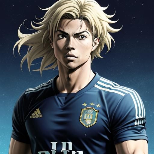 Ronaldo Anime Key Visual Art