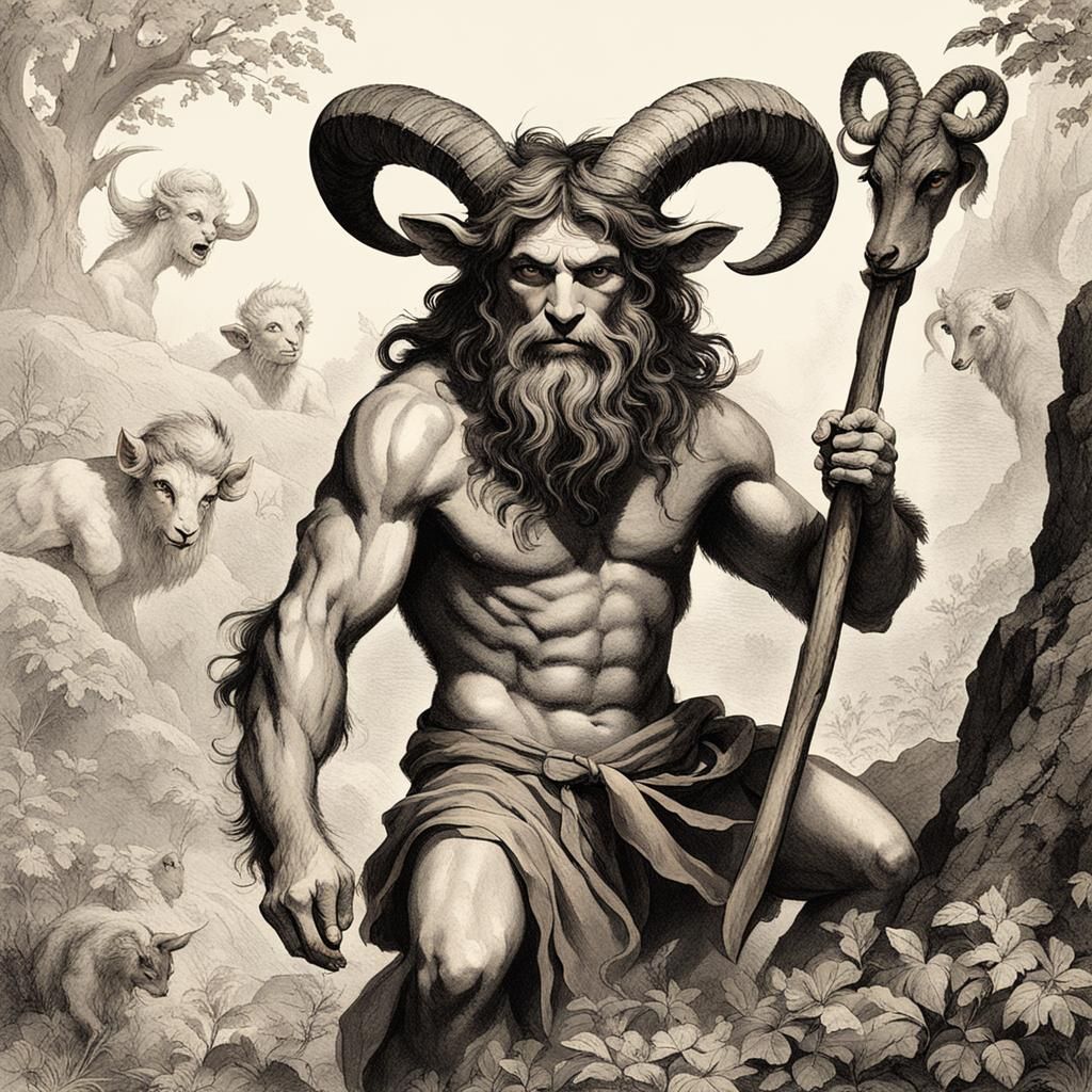 a satyr