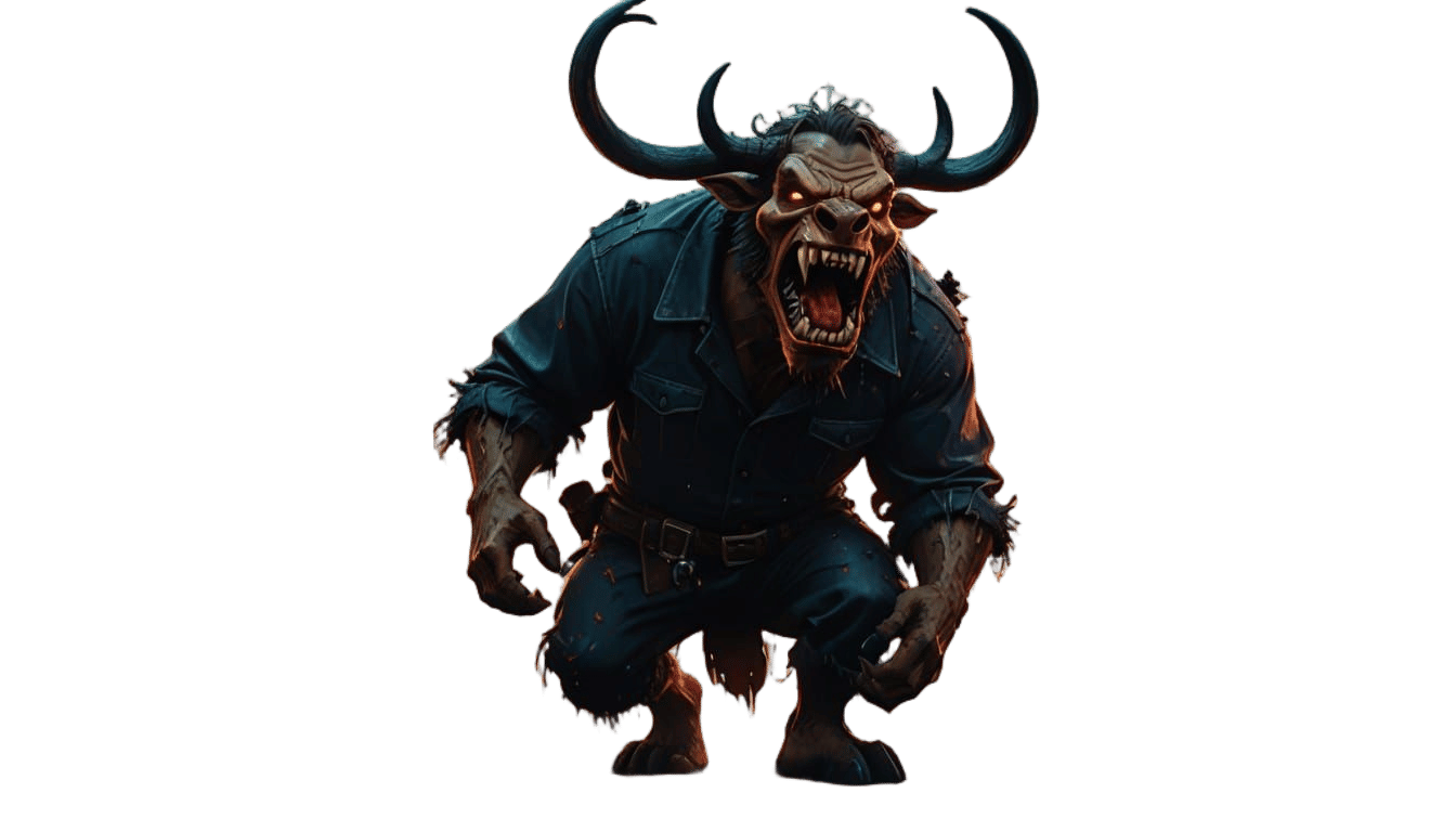 Surreal Hillbilly Rides Demon through Cyberpunk City in Hype...