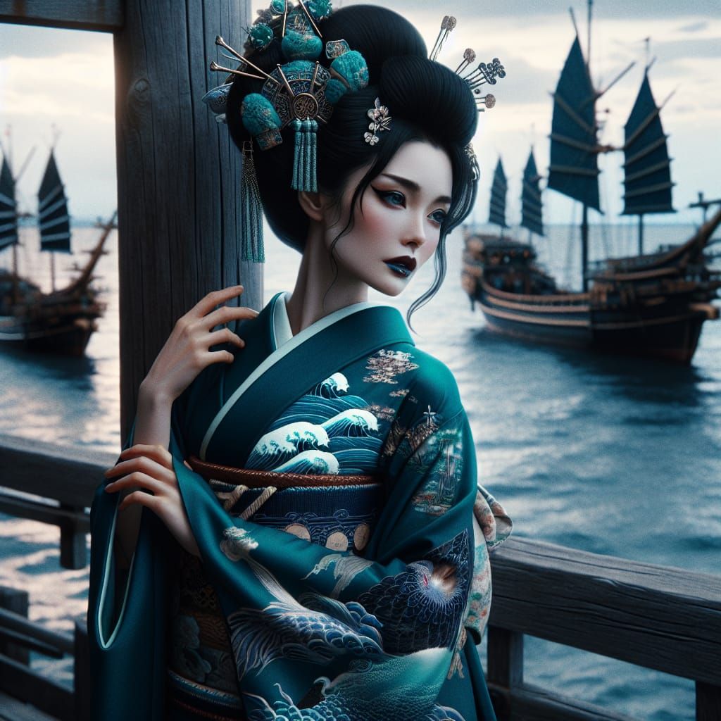 Majestic Tagorihime Embodies the Sea