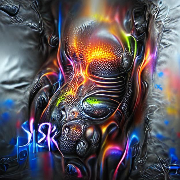 Supernova in 8K Resolution with Airbrush Effects