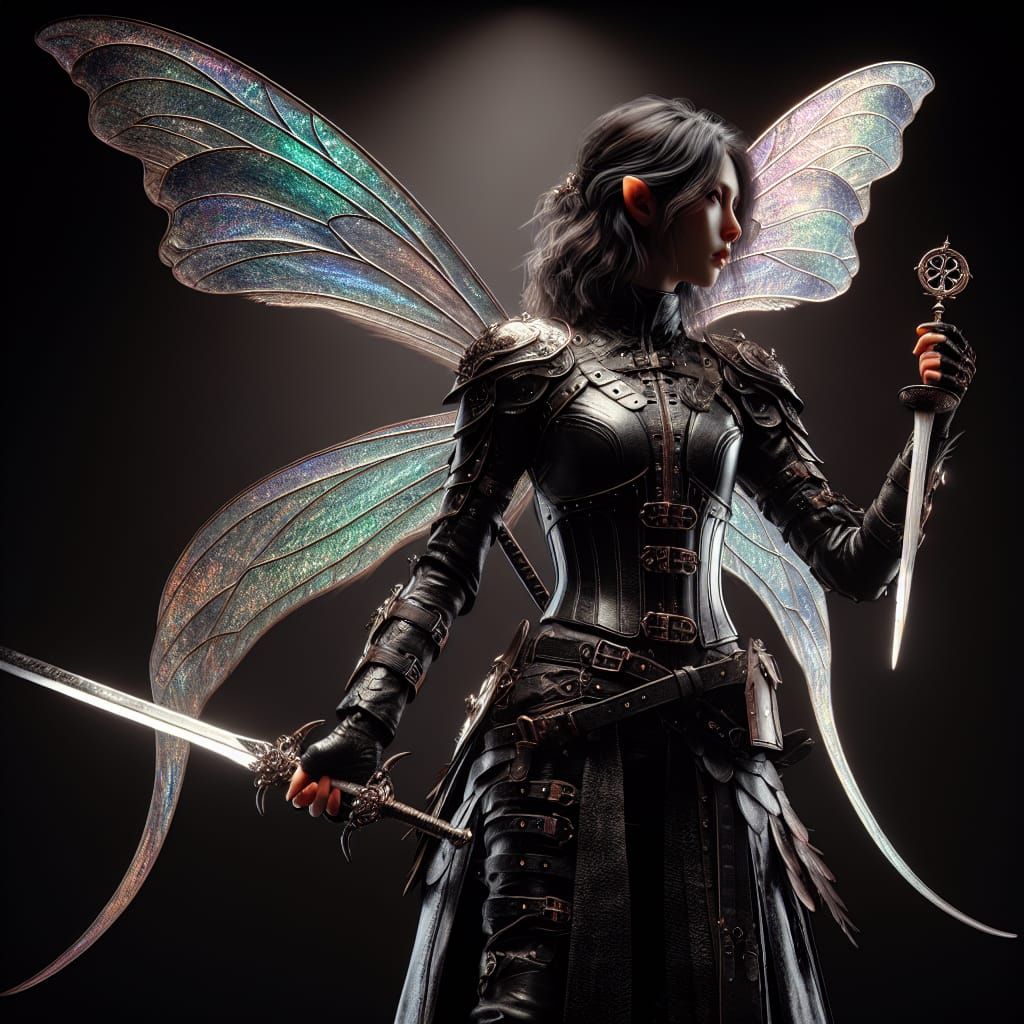 Full body shot : Hyper-realistic beautiful Lucy Lawless Xena Warrior Princess in her dark leather xena style armor with ...