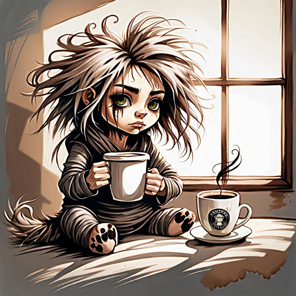 Coffee-free melancholic