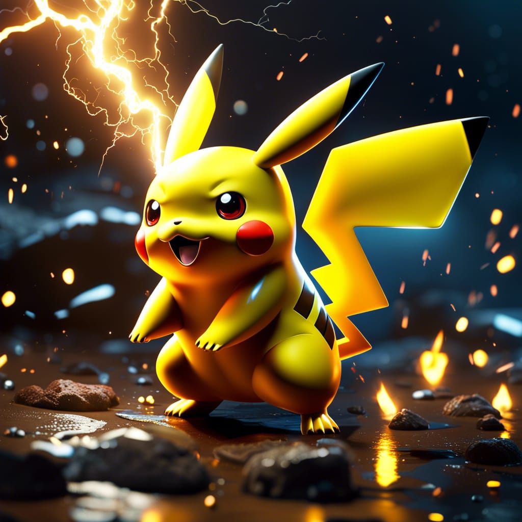 Pokémon Pikachu electrifying
