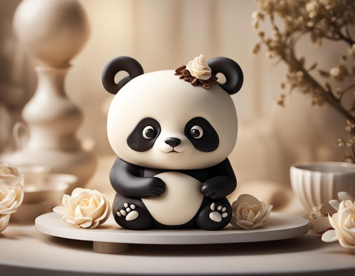Panda cake