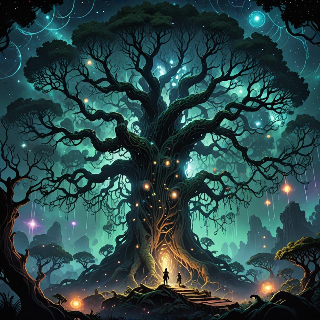 Cosmic Tree of Souls