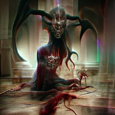 Sinister Horror Satan Soul Ophanim