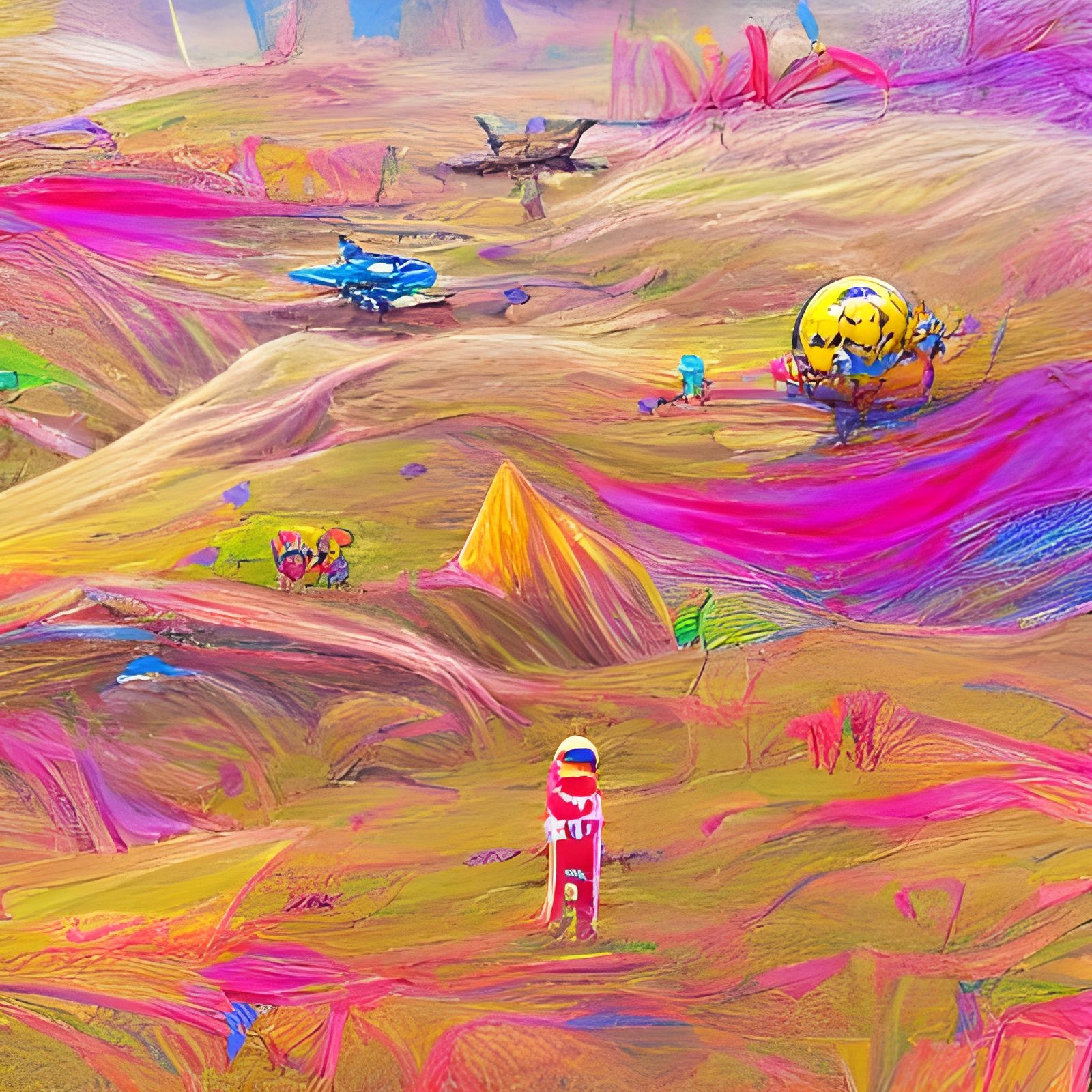 Where's Waldo in No Man's Sky: Child's Drawing