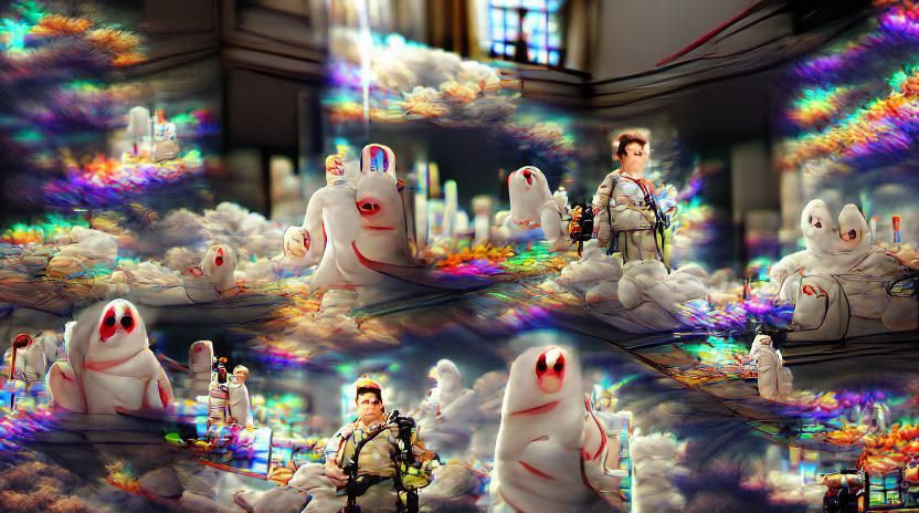 Ghostbusters Afterlife: Cosmic Astral Illustration