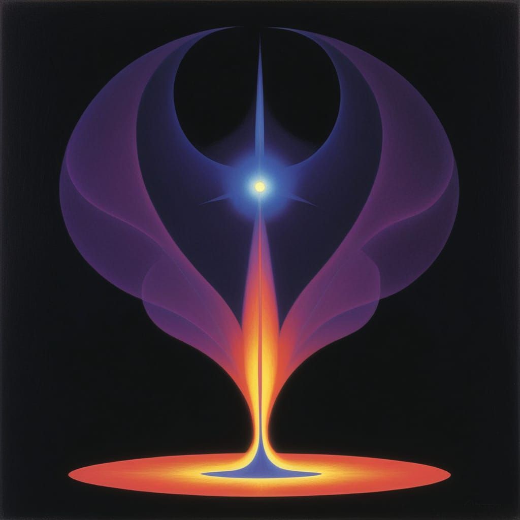 Surreal Desert Landscapes in Dark Abstract Style