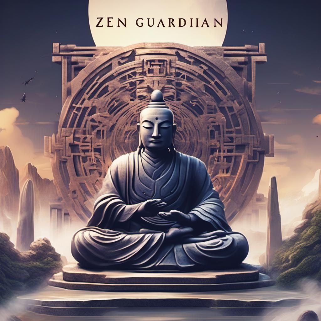 Zen Guardian Album Cover: Dimensional Intersection