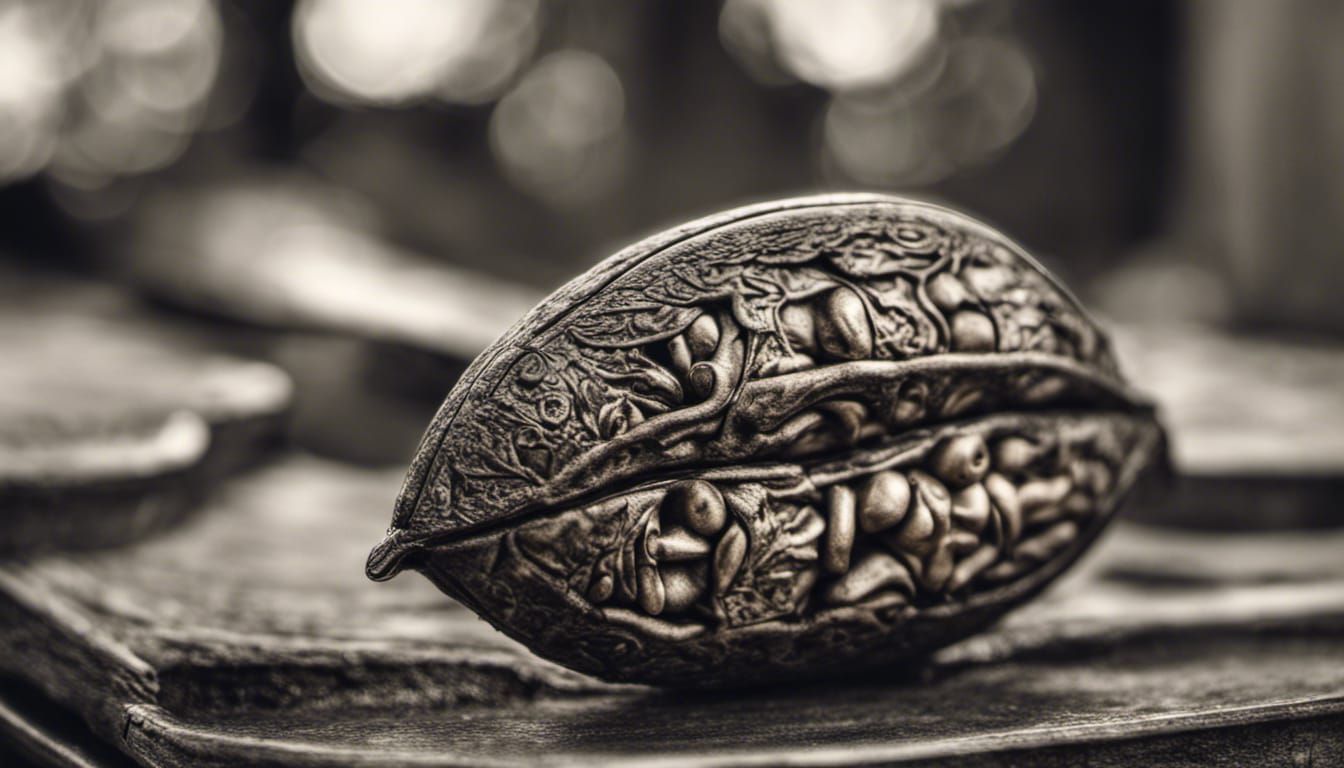 Hyperrealistic Peas in a Pod Still Life