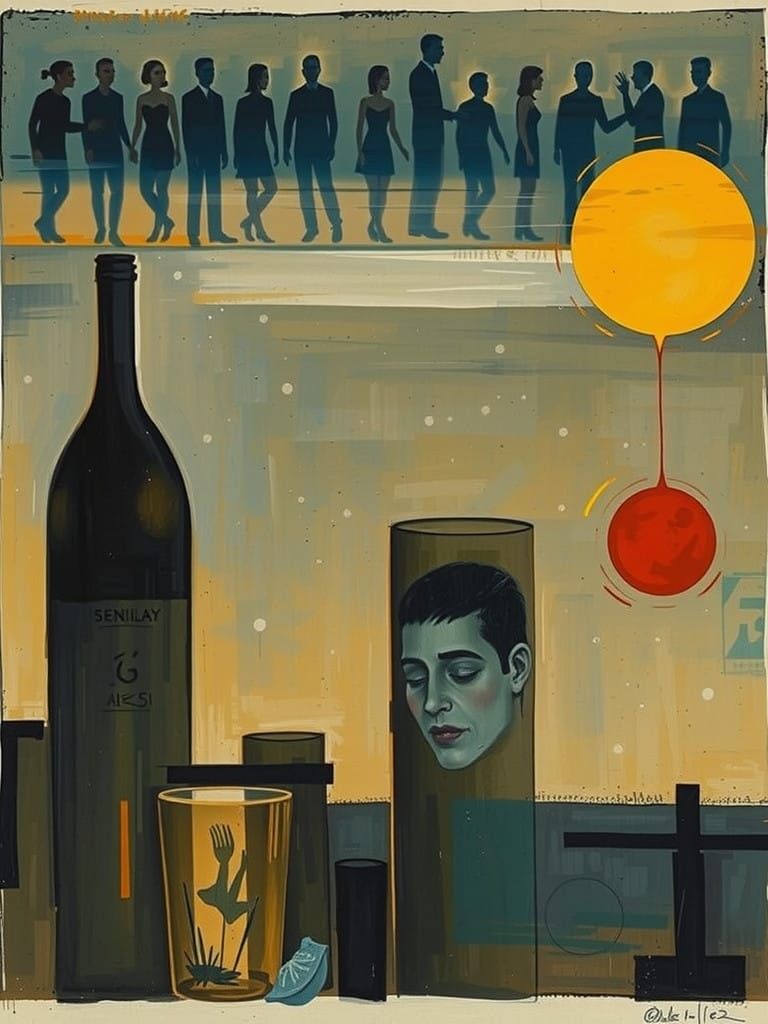 Ethereal Descent into New Year's Madness in Distorted Etchin...