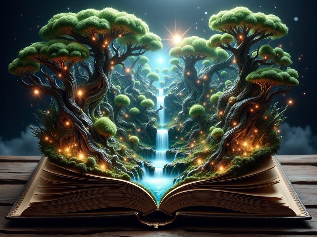 Book of Forestry with FLUX + Book Life