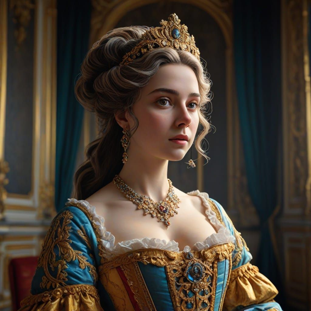 Elegant Palace in Photorealistic Cinematic Style