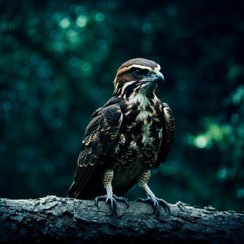 Dramatic Film Still of a Nightjar