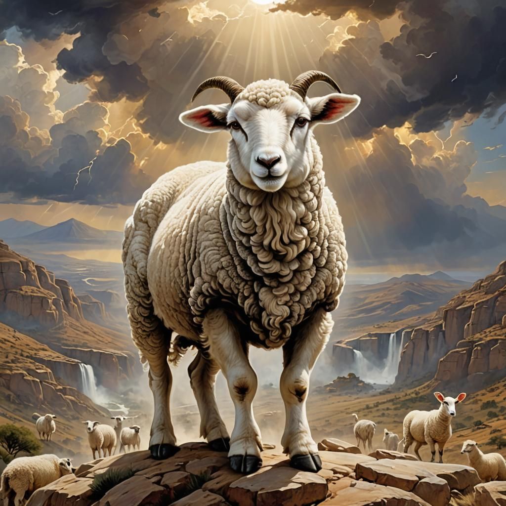 Lamb and 144,000 on Mount Zion