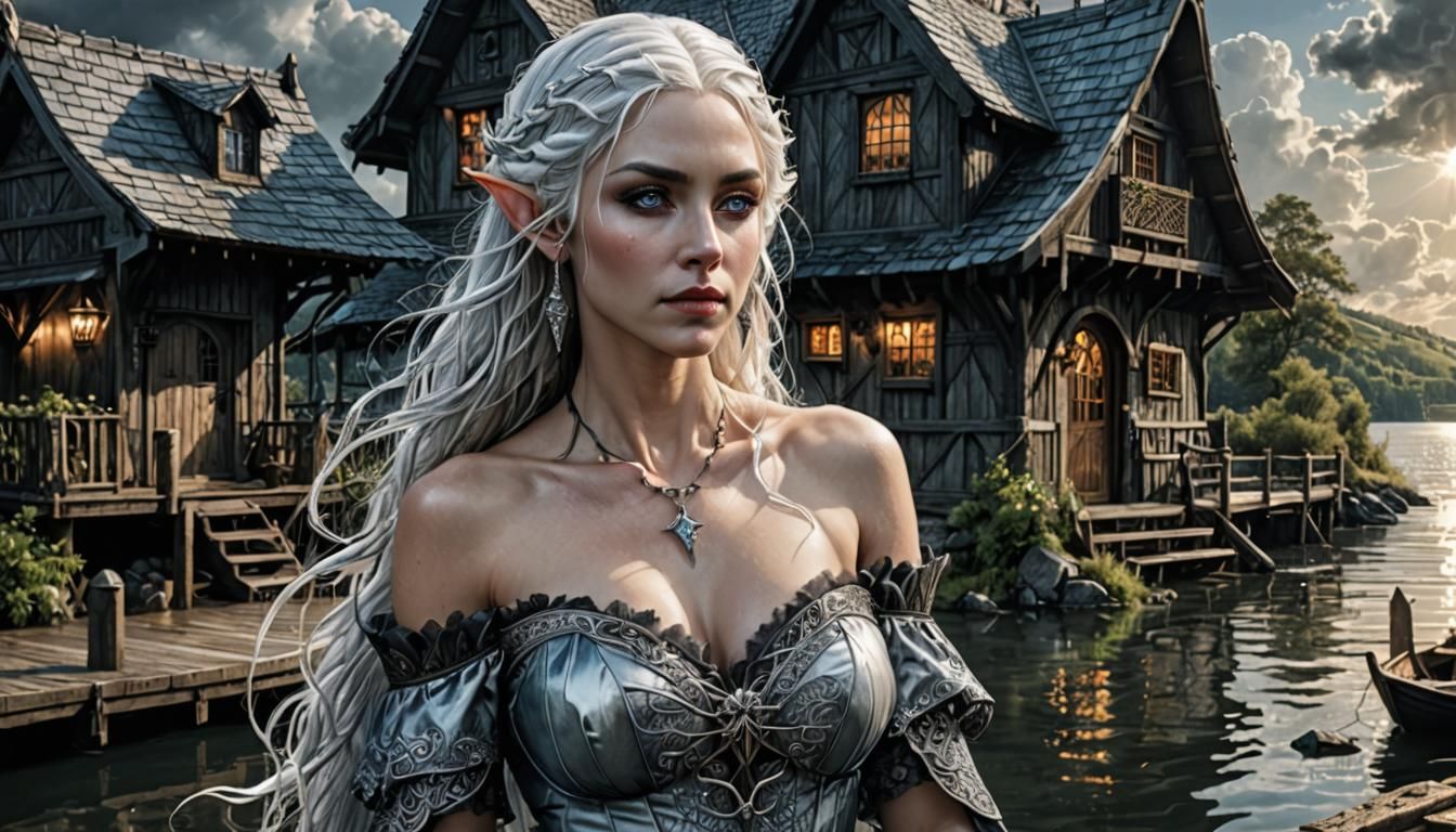 Wet Elf Nymph at Lakeside Cabin