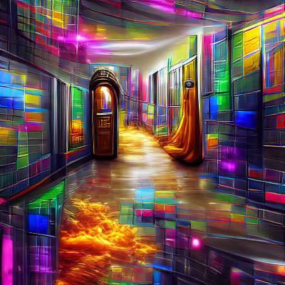 Futuristic Corridors of Time and Space