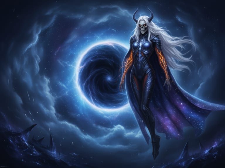 Terrifying Skeletal Wizard Conjures Void, Heroic Nya Interve...