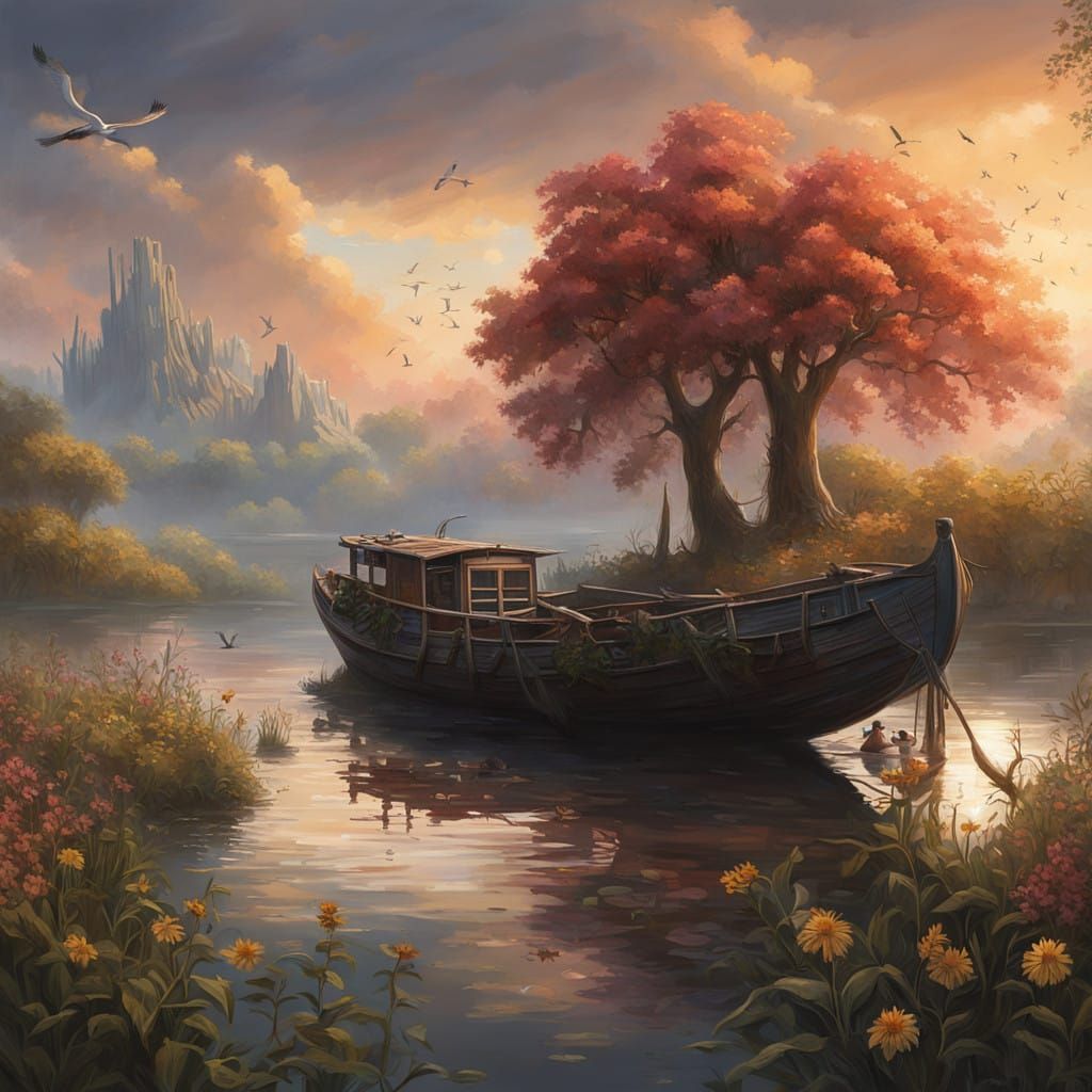 Serenity on the Orinoco River