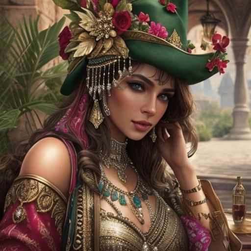 Detailed 3D Photorealistic Face