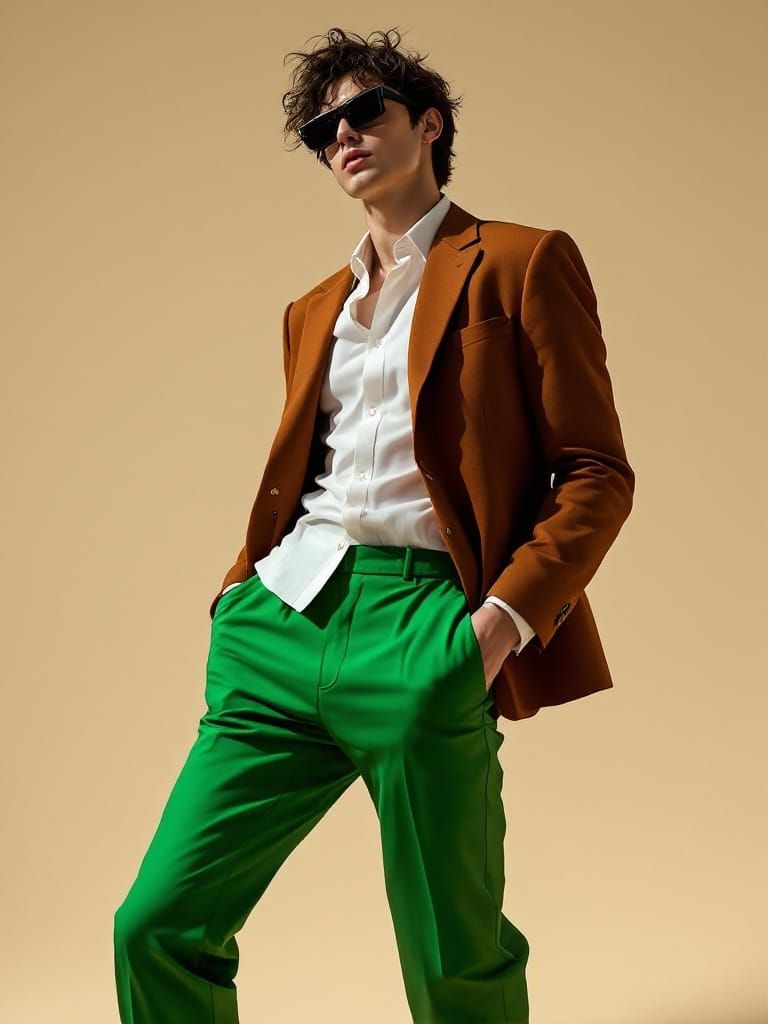 Confident Modern Fashion in High-End Editorial Style