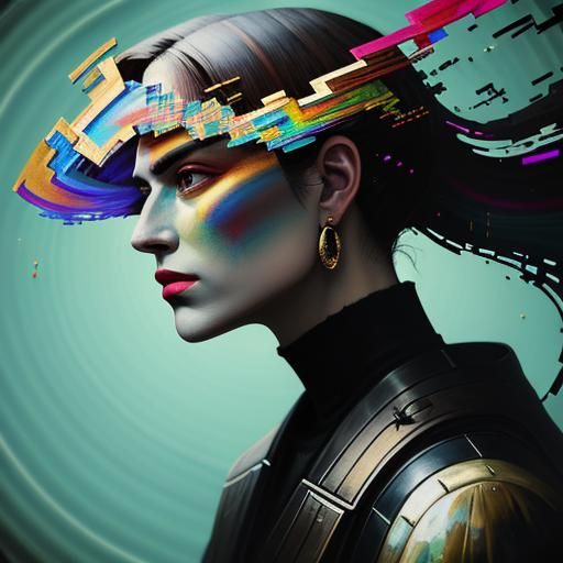 Glitch Art: Reinterpreting a Classic Painting