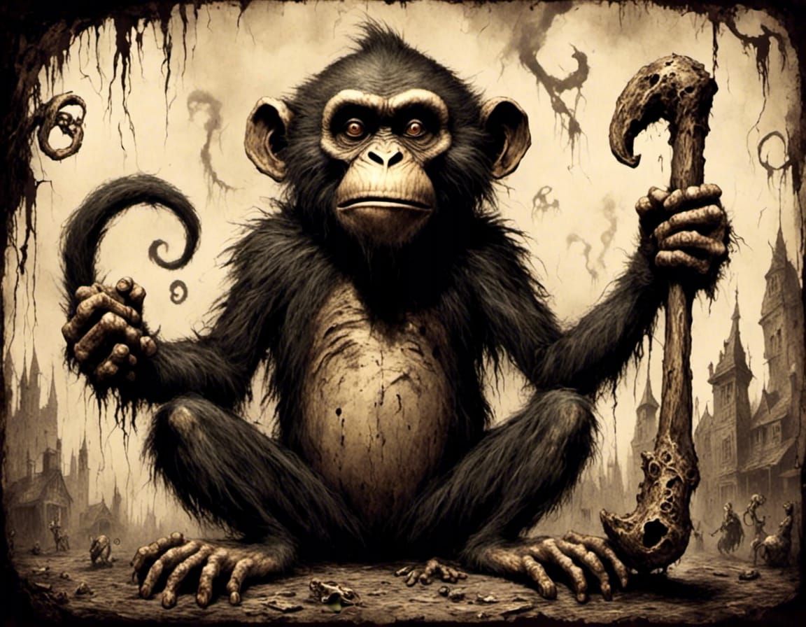 monkeybone the evil monkey