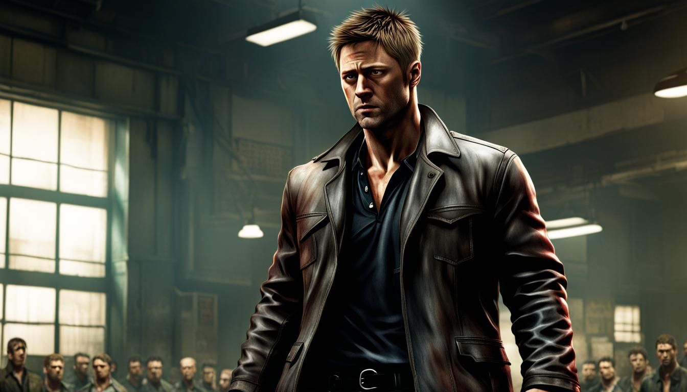 Dean Winchester in Fight Club Anime 8K 3D