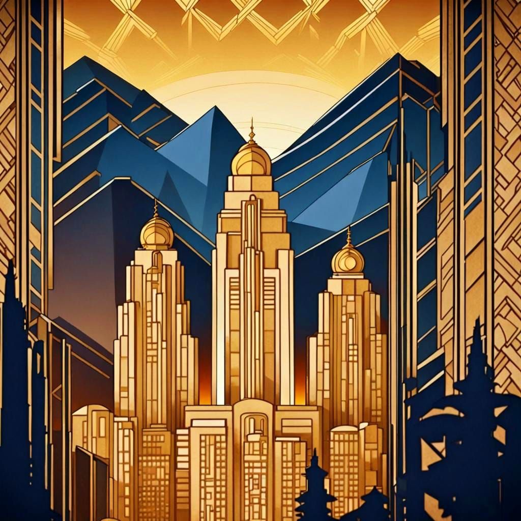 Art Deco Shangri-La in the Himalayas