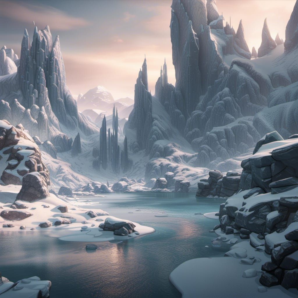 Icy Landscape