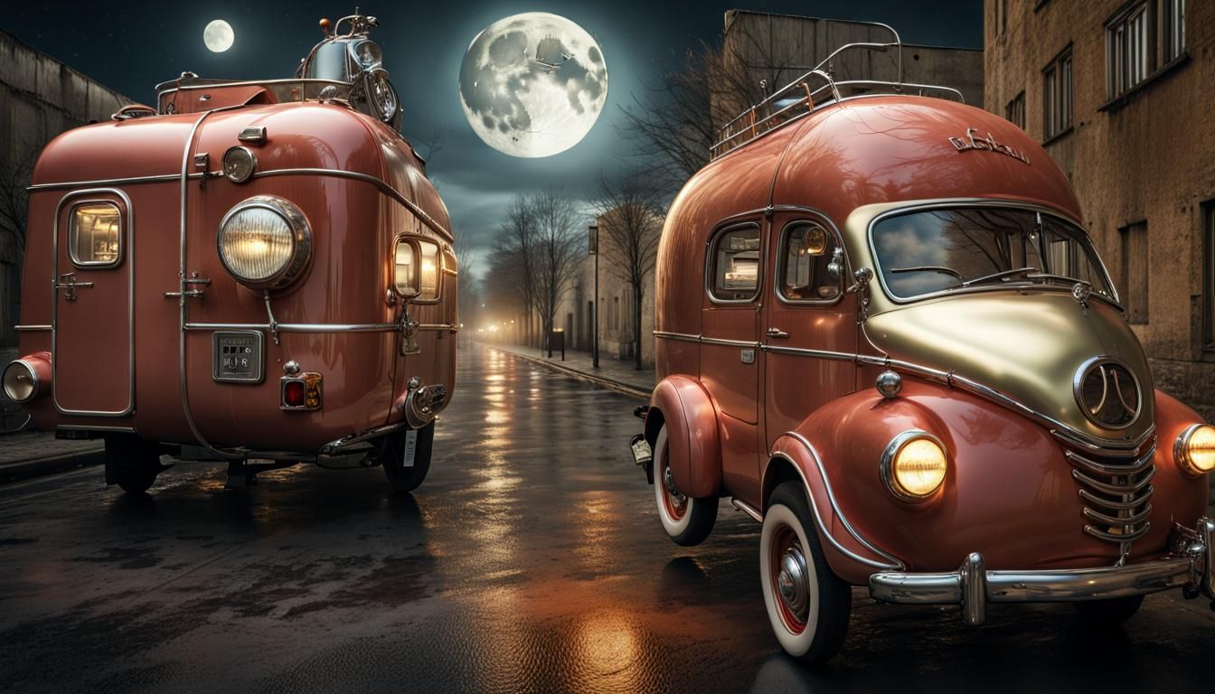 Magical Surreal Future Cityscape in Photorealistic Style