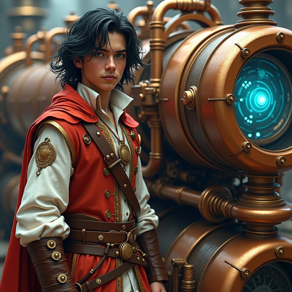 Steampunk Royalty Concept Art