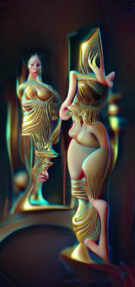 Fourth-Dimensional Goddess and Reflection
